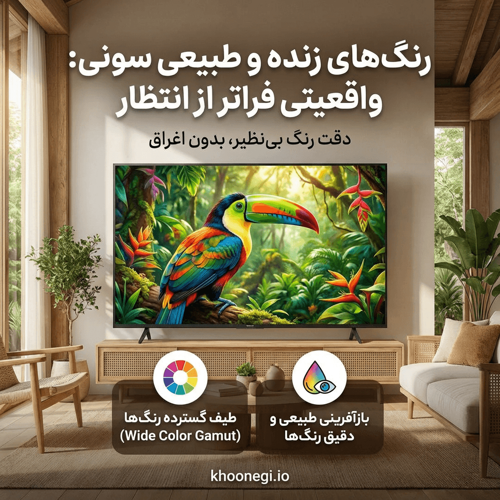 پشتیبانی از اپ های ایرانی در تلویزیون سونی 65s30